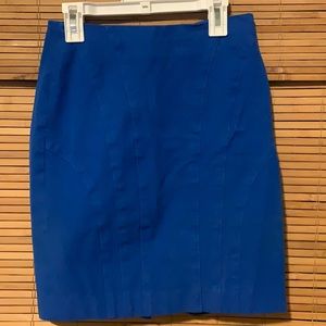 Banana Republic Cobalt Blue Skirt - size O Petite